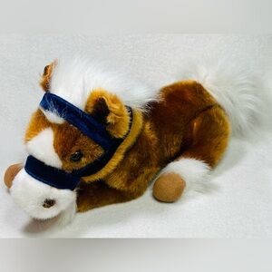 14” Realistic Pony Plush Cute Mini Horse Plush